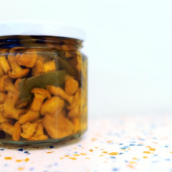 Pickled Chanterelles