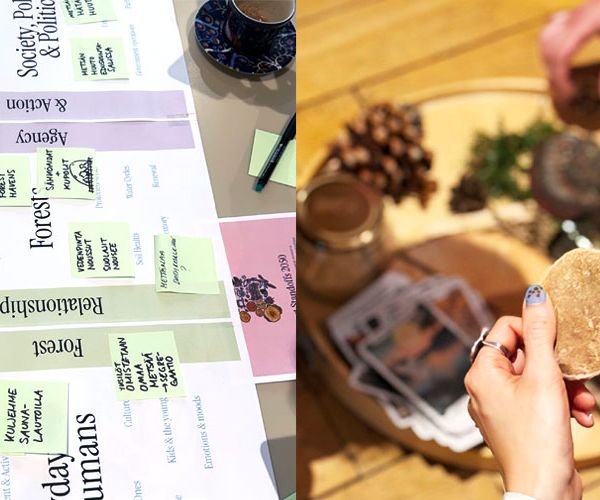 Sustis-kirje #2/2026: Monilajinen ajattelu, Sympoietic Self, Monilajinen ajattelu tarjoaa vaihtoehtoisen tavan hahmottaa maailmaa: ei ihmiskeskeisenä hierarkiana, vaan laajana, keskinäisriippuvaisena systeeminä, jota muovaavat lukemattomat elämänmuodot. Se haastaa muotoilun ja tulevaisuustyön taustalla vaikuttavan antroposentrisen oletuksen, jonka mukaan ihminen on planeetan ensisijainen toimija ja merkityksentekijä.Lukuvinkkejä